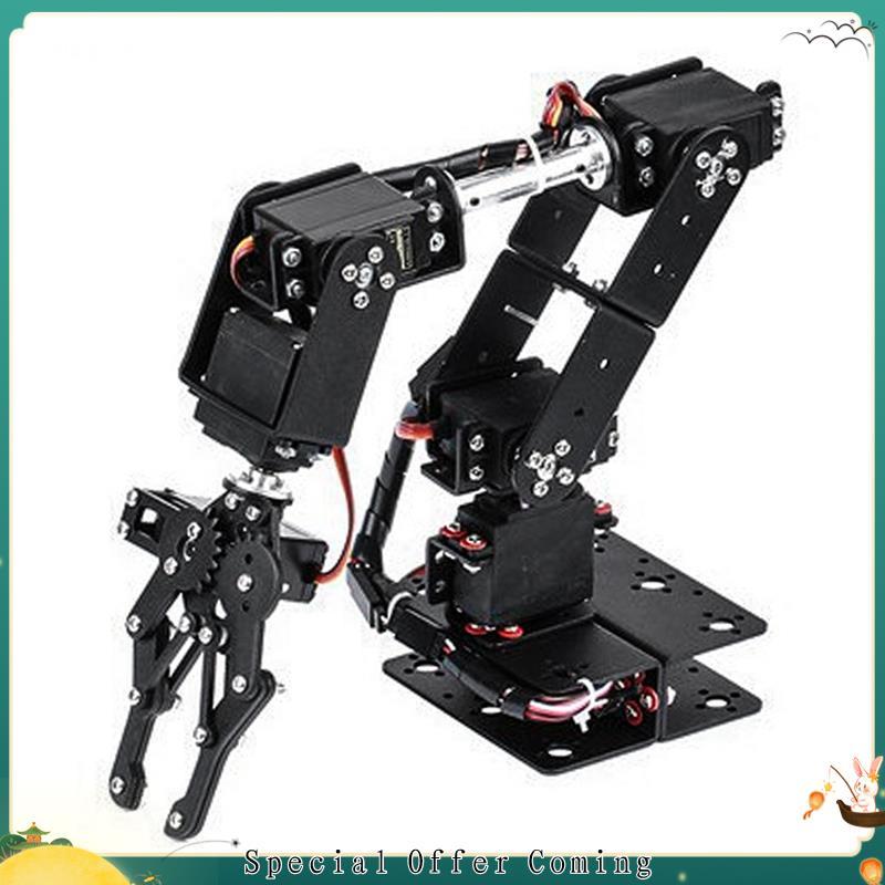 Hhuuele16dof Robô Mecânico Braço Braçadeira Garra Kit DOF Manipulador De Grau Industrial Para Robótica