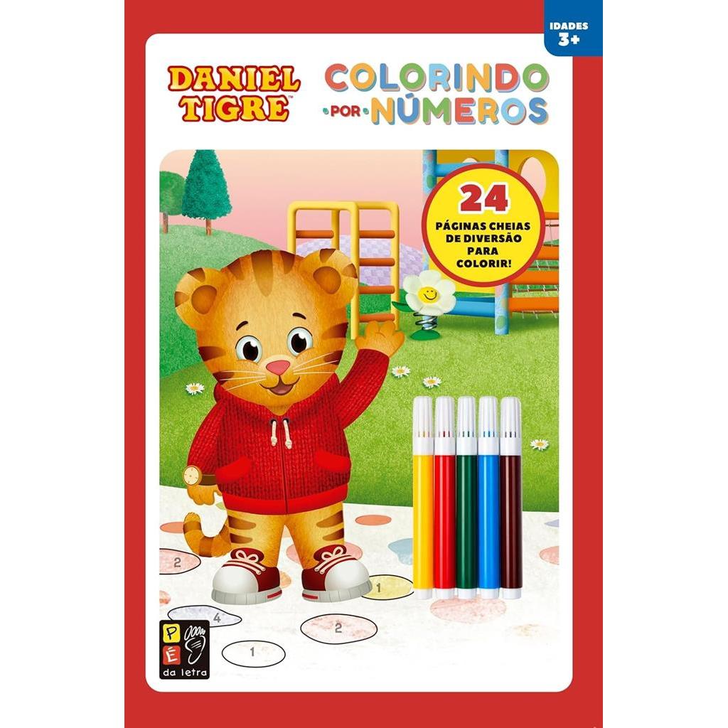 Daniel Tigre - Colorindo por números (Volume 1) autor Fred Rogers e 9 Story Media Group