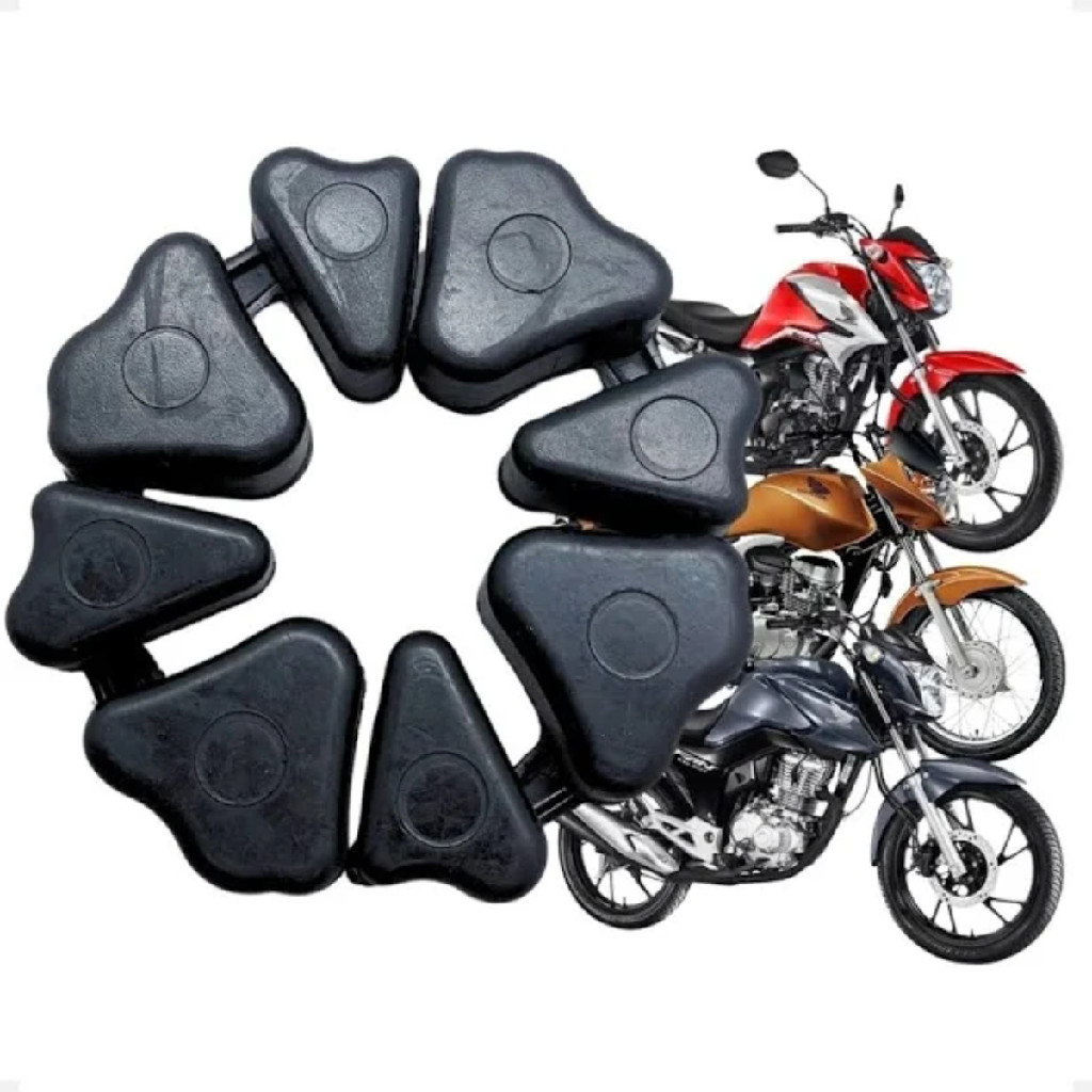 Suporte Coxim Coroa Motobor Honda Cg 150 Titan Fan Mix Start 160 2004 A 2026 Peça Moto Original Contra Tranco e Vibração