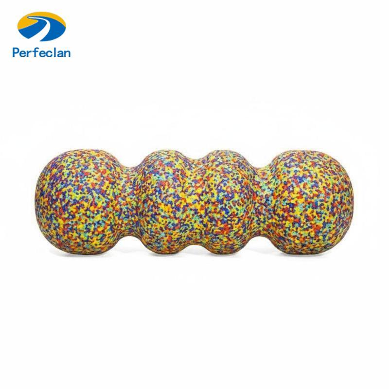 Perfeclan Rolo De Espuma Fitness Ergonômico De Amendoim Massagem De Tecido Profundo Para Treinamento De Recuperação Musc