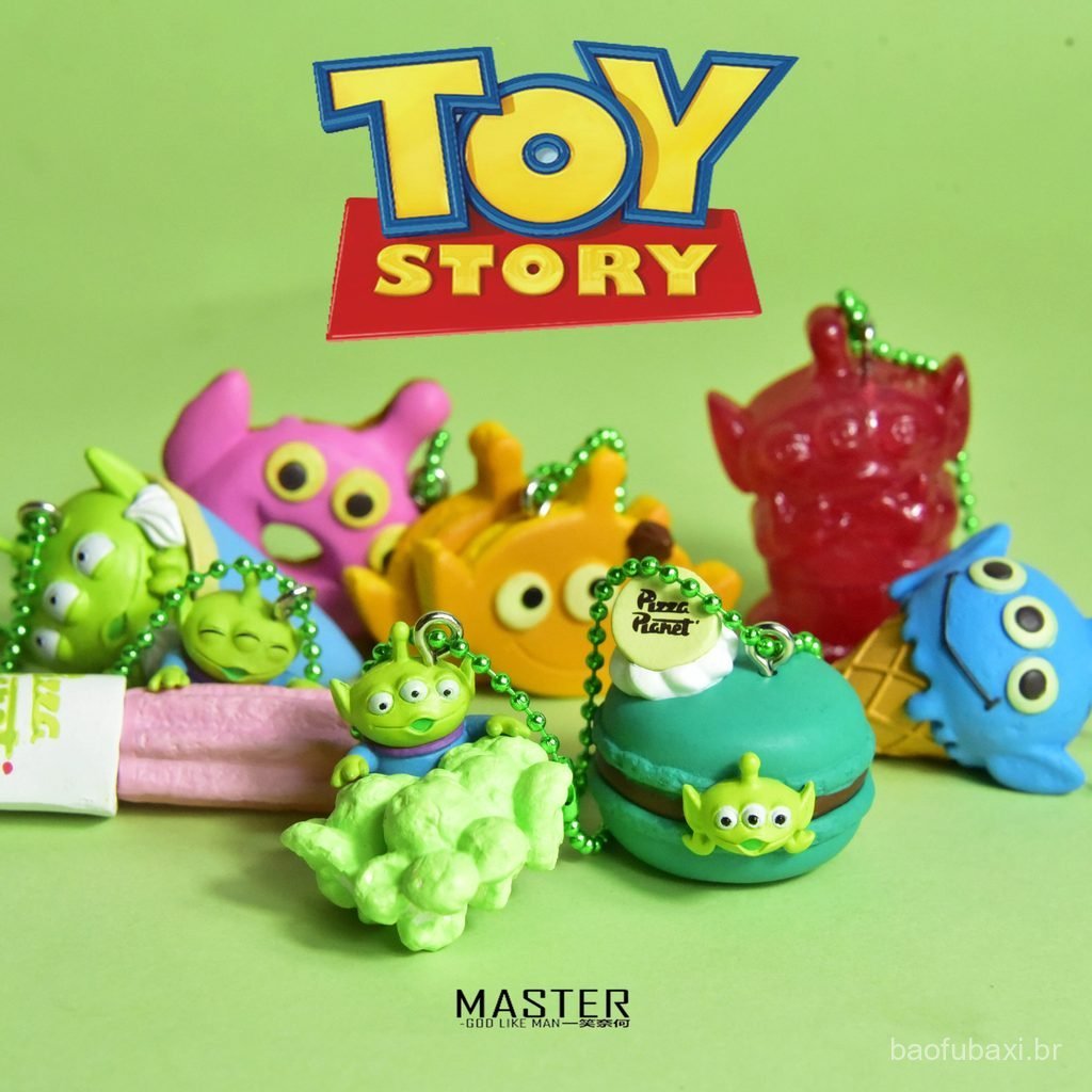 Novidade em estoque: Brinquedo Gashapon, mini pingente de brinquedo de comida do Menino de Três Olhos, modelo de brinque
