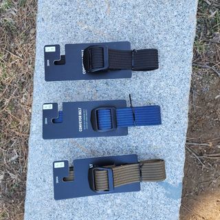 Osso voador pássaro mesmo estilo ao ar livre cinto de náilon de secagem rápida fivela gamalt masculino feminino calças u