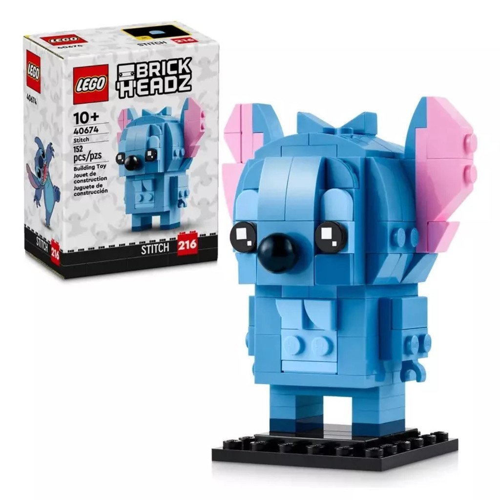 Lego 40674 Brickheadz Stitch Disney 152 Peças