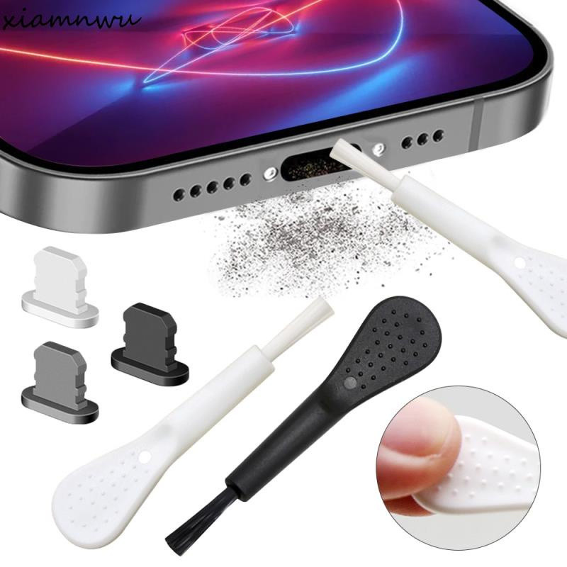 Mini Escova Plástica para Limpeza de Tela de Celular, Lâmpada Mata-Mosquitos, Teclado e Umidificador