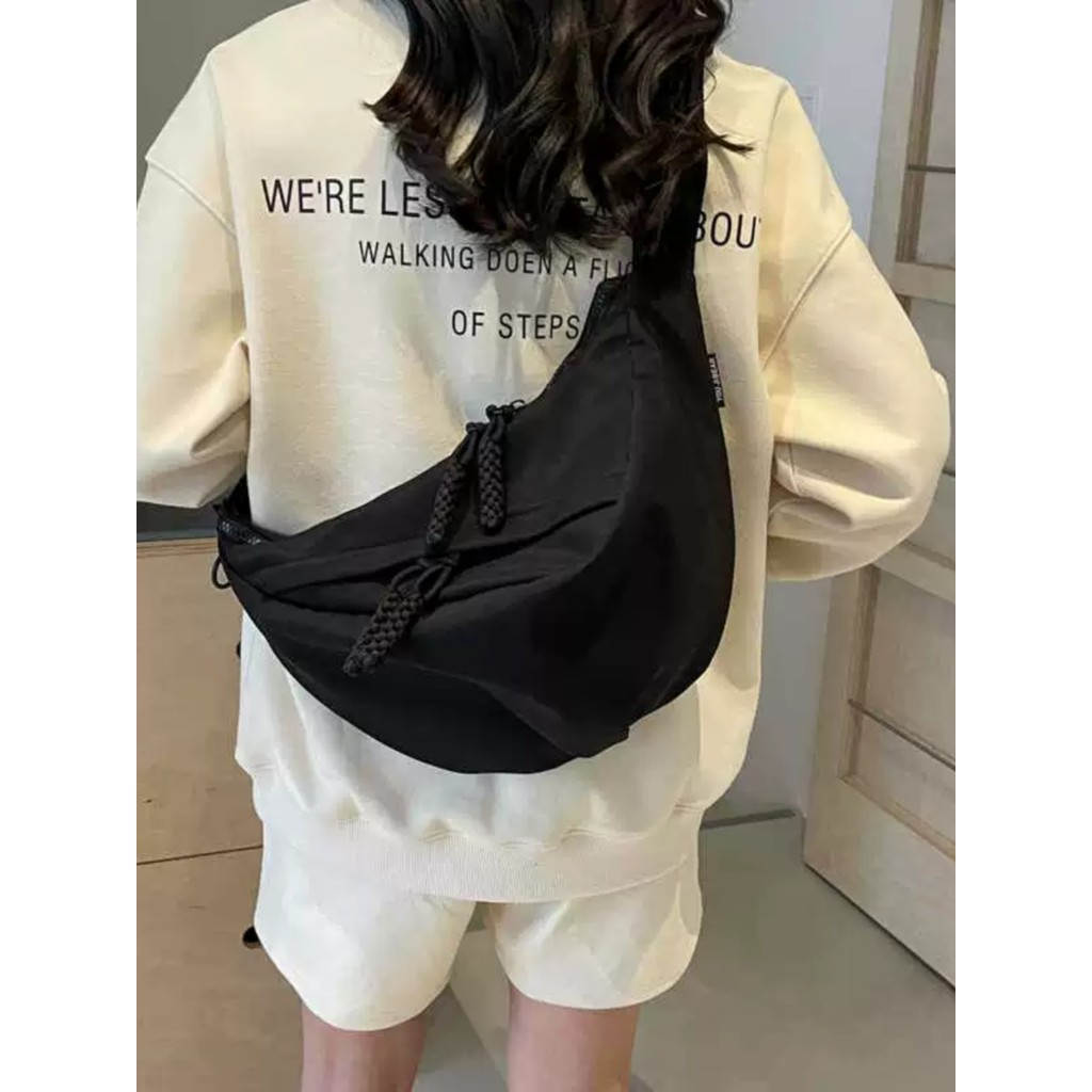 Oxford pano grande saco feminino 2024 novo estilo moda All-Match esportes lazer saco do mensageiro grande capacidade omb