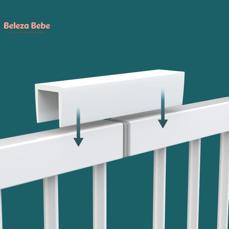 Belaeza Bebe 6 Peças Slot De Reforço De Porta De Segurança Portão De Bebê Ranhura Para Cães Suprimentos Animais De Estim