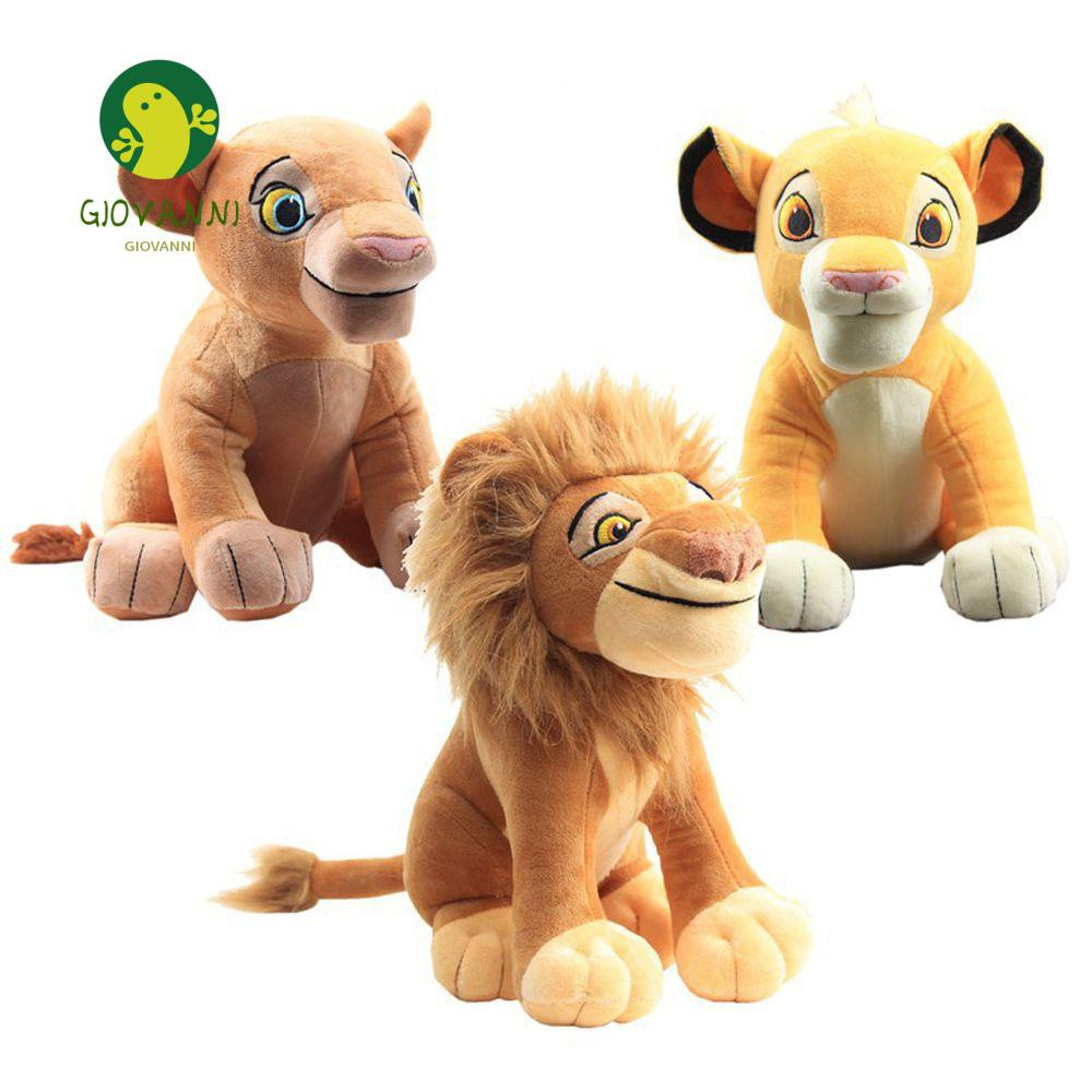 GIOVANNI Brinquedo de Pelúcia Nala de 30cm, Brinquedo de Pelúcia Mufasa do Rei Leão Simba MXMW