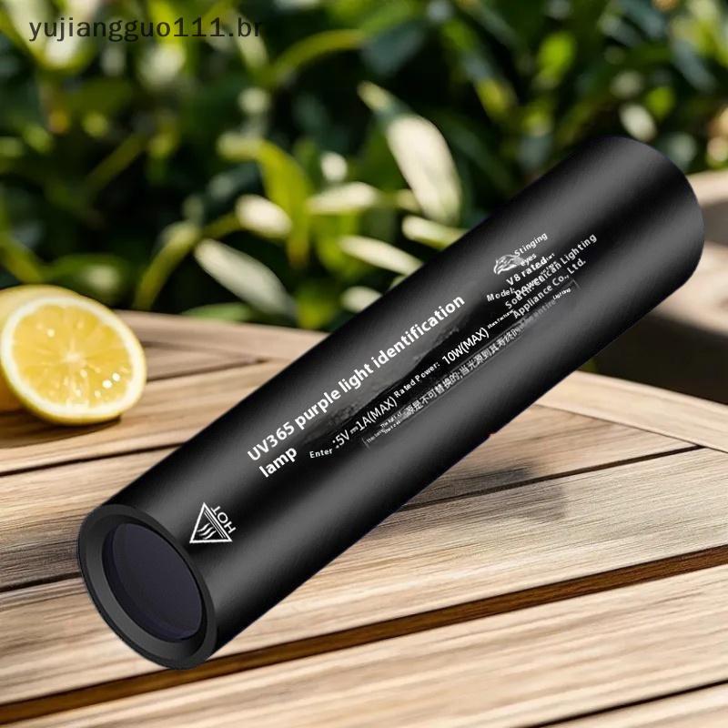 # Novo Lanterna UV Portátil 365nm Luz Roxa Recarregável LED Pet Urina Escorpião Detector De Higiene Lâmpada Tocha .