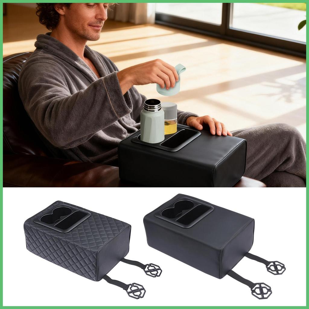 Suporte De Copo Para Console , Caixa De Armazenamento Traseira Universal , Almofada Descanso De Braço Caminhão , SUV , V