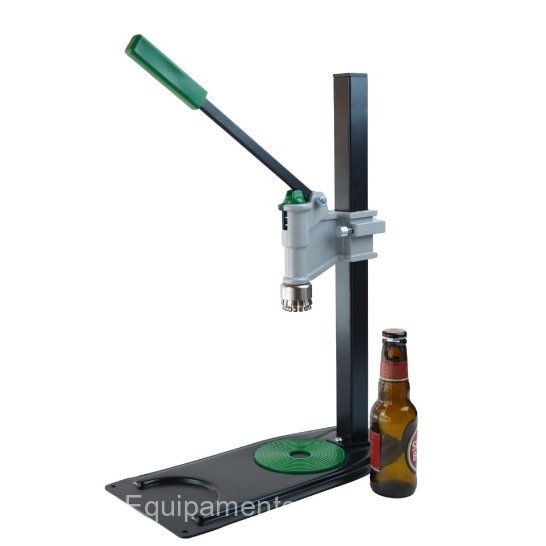 Ferramenta Manual para Fechar Garrafas de Cerveja, Máquina de Tampas de Cerveja com Anel de 26mm para Cerveja Artesanal
