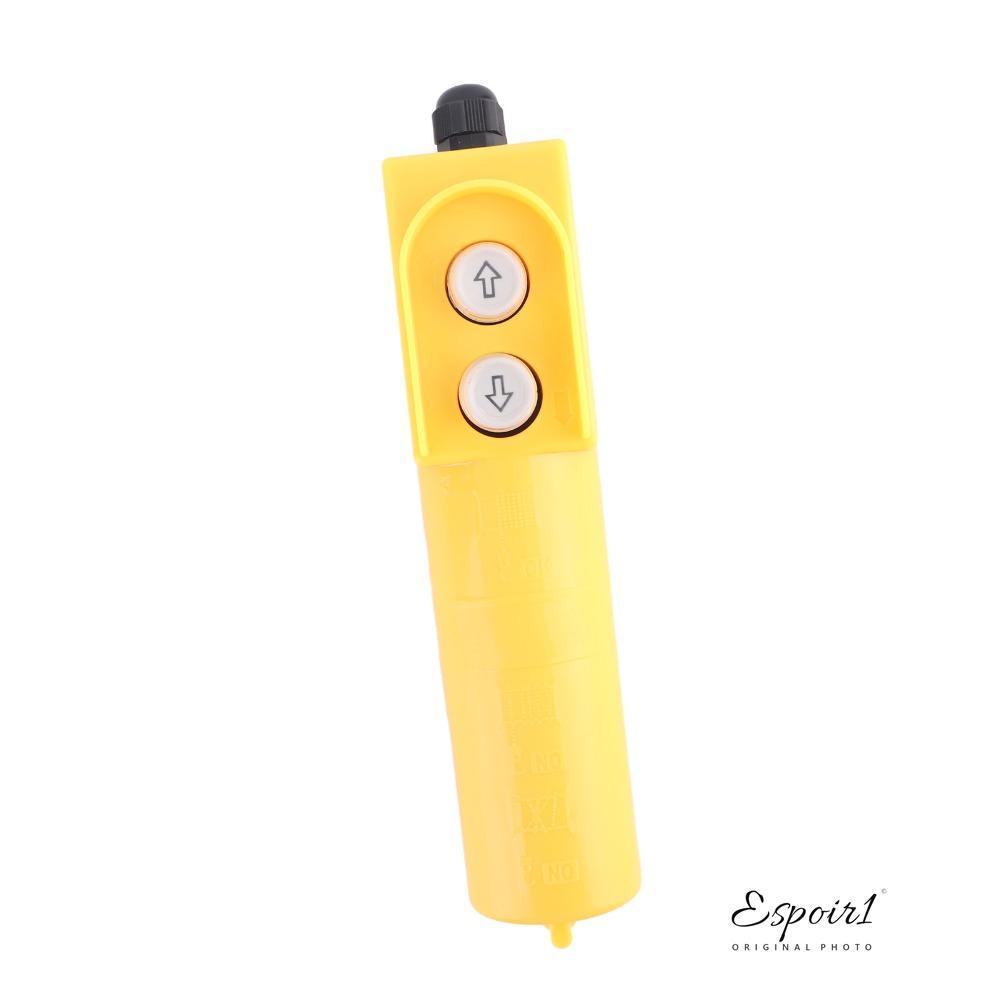 Interruptor De Botão De Guindaste ESPOIR , Talha Elétrico 50uF De Reinicialização Automática , Operação Direta COB-61DR