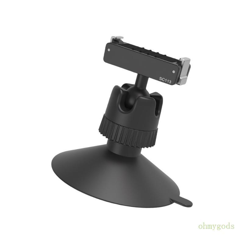 Suporte Ventosa Magnética Para Câmera Ação 6 Design Clipe Removível Cabeça Ajustável