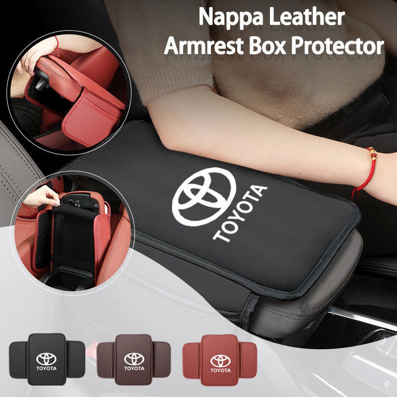 Almofada Protetora para Apoio de Braço Central do Carro para Todos os Toyota Alphard, Avanza, Camry, Corolla, CHR, Prius