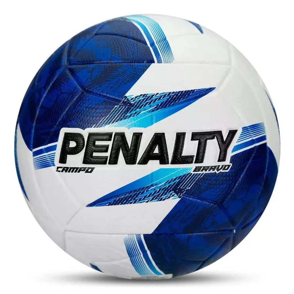 BOLA DE FUTEBOL CAMPO PENALTY BRAVO XXVI AZUL
