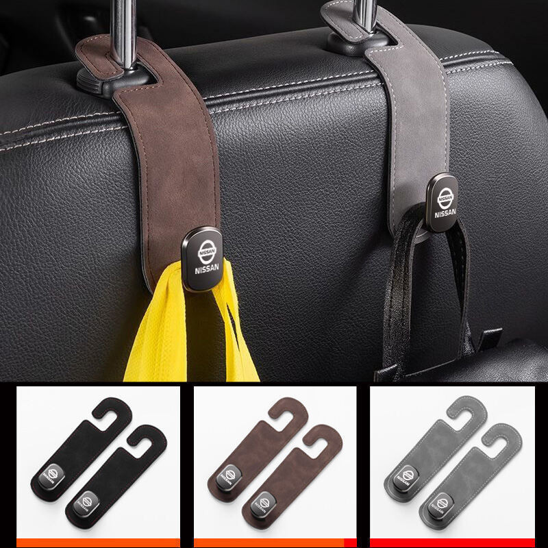 Para Nissan Qashqai Tiida Note Kicks Sylphy Tiana Juke, Ganchos de Armazenamento para Encosto de Cabeça de Banco de Carr