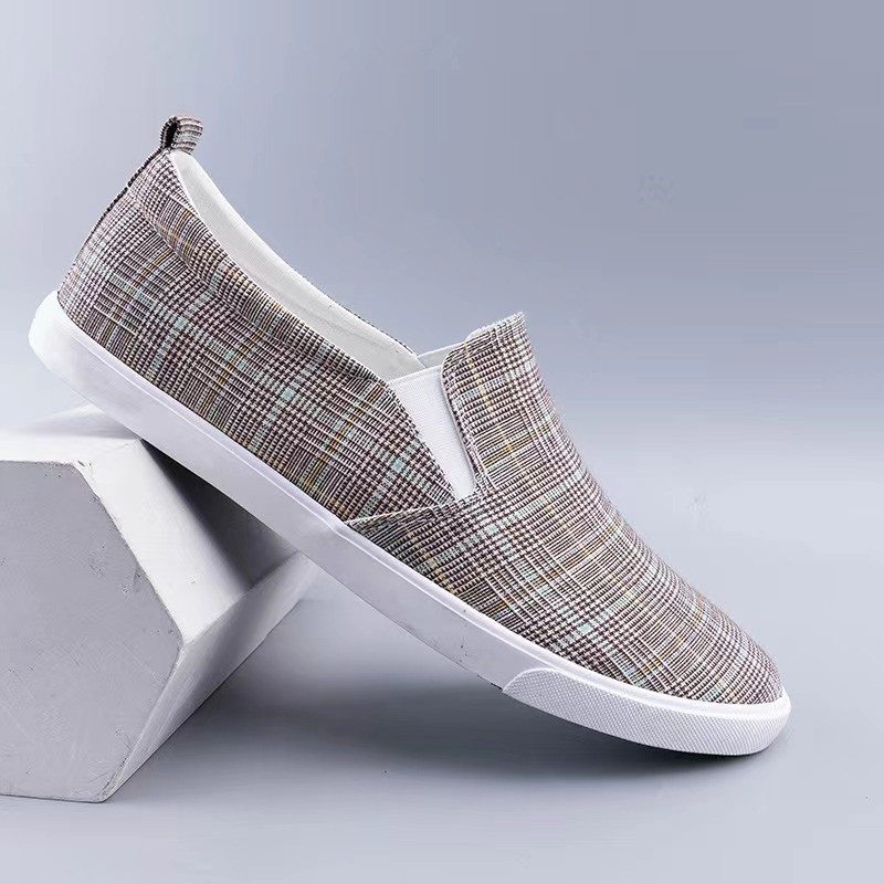 Hunter sapatos masculinos 2026 primavera outono sapatos de pano masculino deslizamento em sapatos casuais na moda juvent
