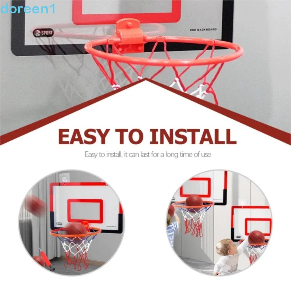 DOREEN Mini Cesta De Basquete Para Crianças , Conjunto De Interna Tabela De Jogos , Segurança