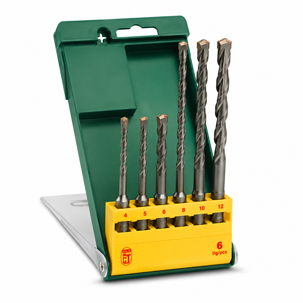 Jogo Brocas SDS-Plus 5 a 10mm Bosch com 6 Peças para Concreto · foto 2