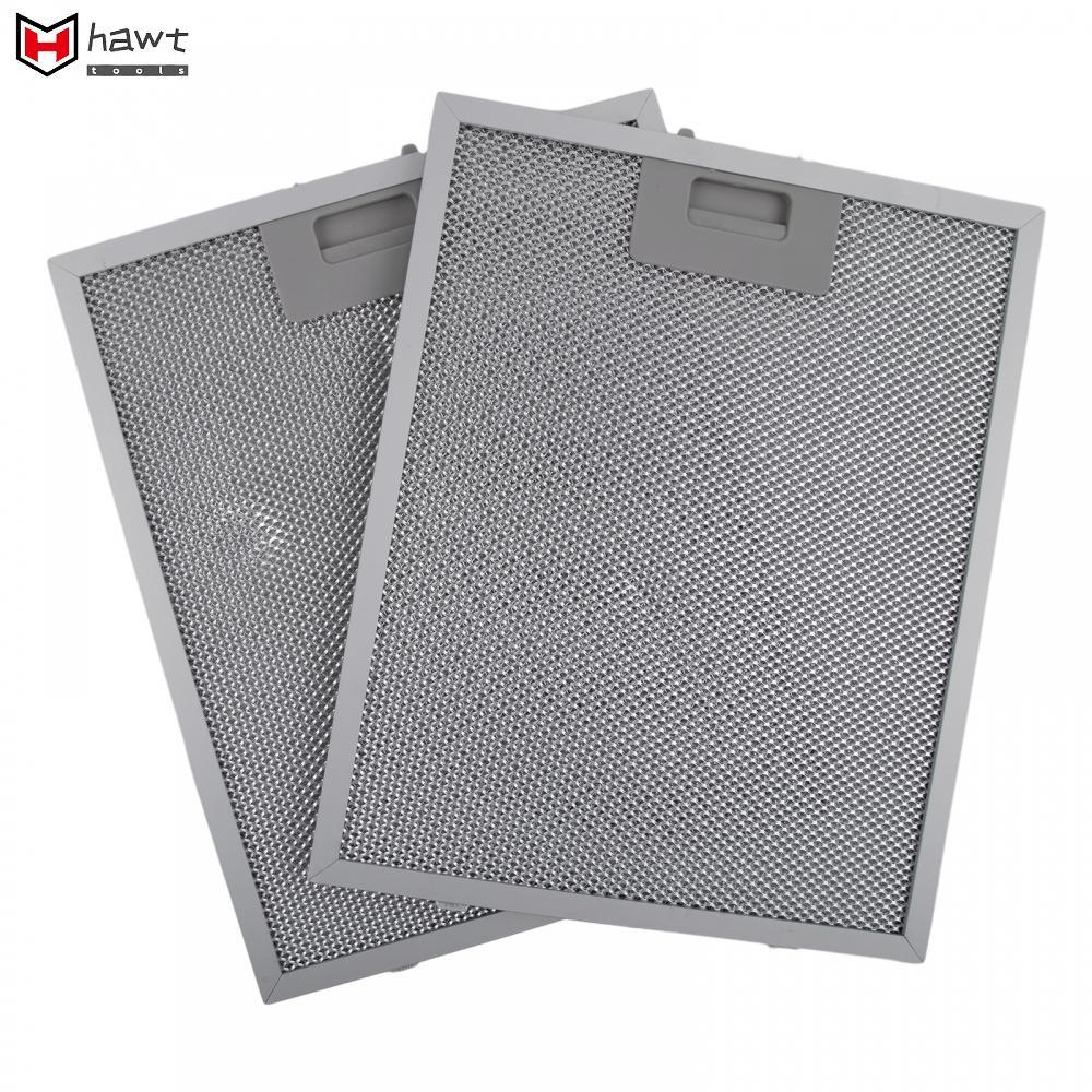 Conjunto De 2 Filtros De Exaustor De Malha De Alumínio Para Extrator De Ventilação 320x260