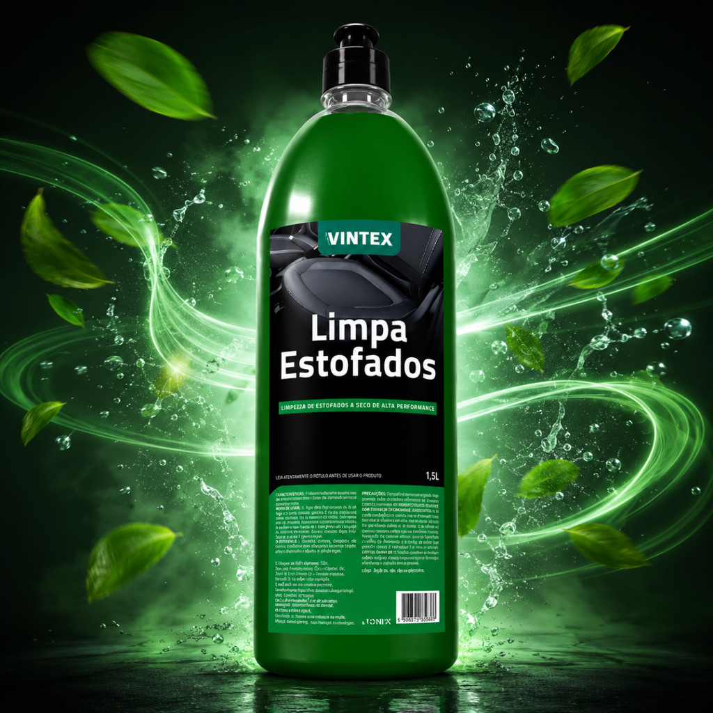 Limpa Estofados Vintex Vonixx Limpador Tecidos Panos Estofados Automotivo Residencial