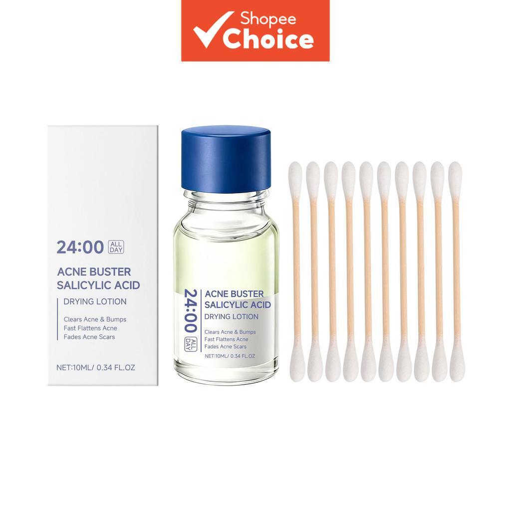 Sérum Facial Antiacne, Anti-cravos e Poros Abertos com Ácido Salicílico, Sérum Facial para Controle de Oleosidade,