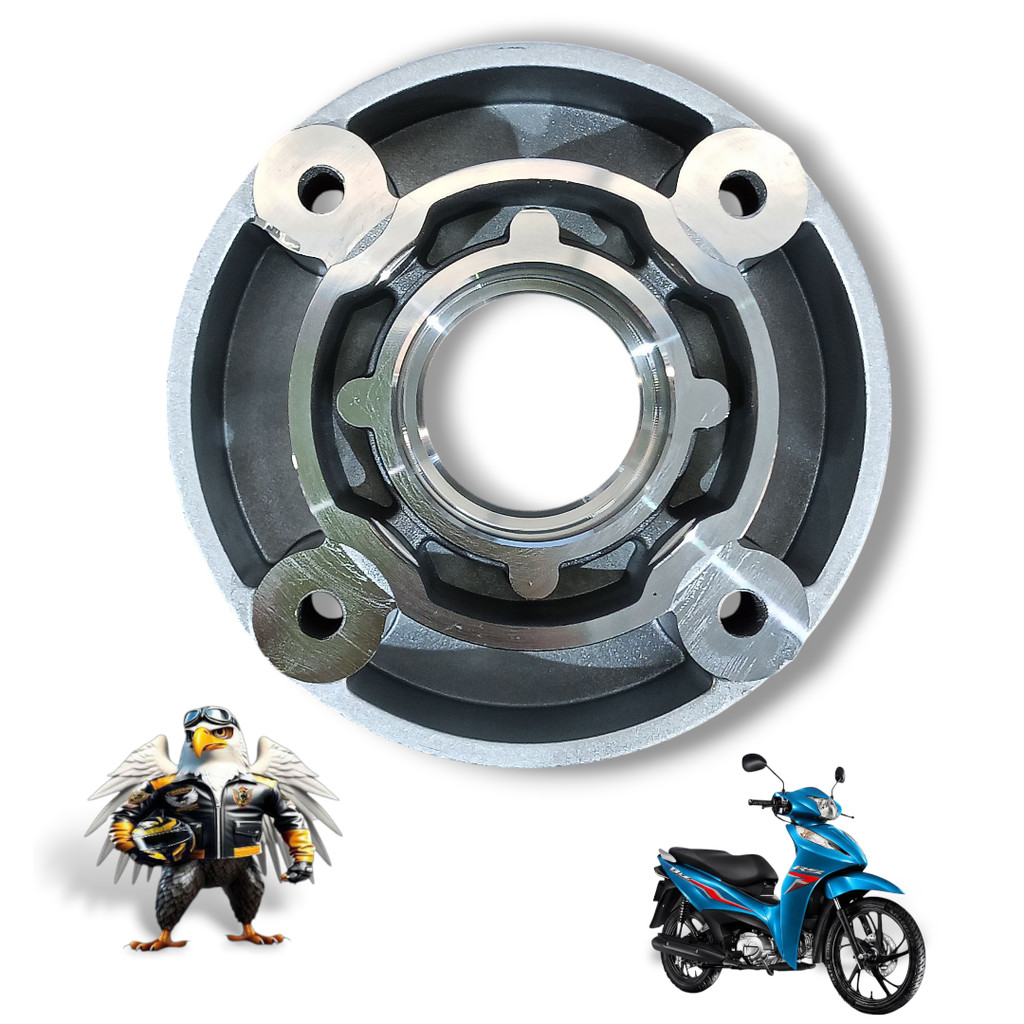 Flange Cubo De Roda Honda Biz 125 2009 Á 2010 Ks / Es