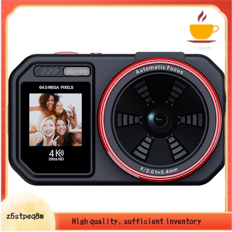 Câmera De Vídeo Colorida 4K UHD WIFI Digital Portátil 18X Zoom Autofoco Estudante Filmadora 64MP Telescópio Monocular A