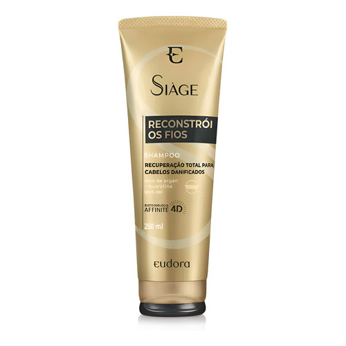 Shampoo Siàge Reconstrói Os Fios 250ml - Eudora