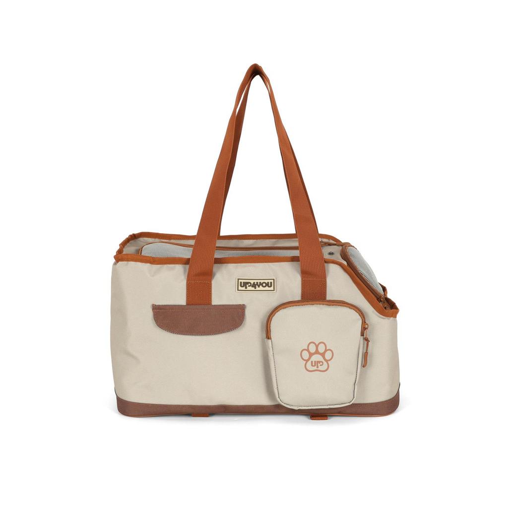 Bolsa Transporte Pet Bege - Unico