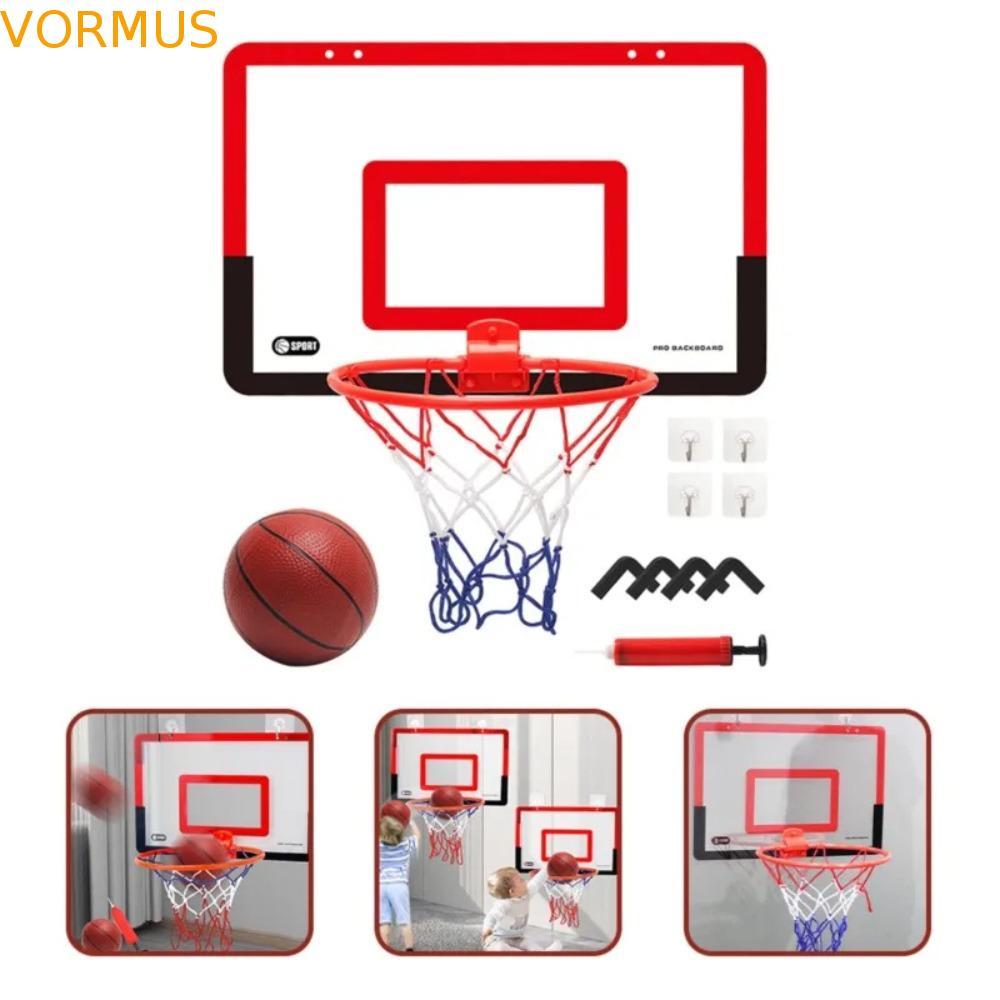 VORMUS Mini Cesta De Basquete Para Crianças , Conjunto De Interna Jogos De Segurança , Tabela