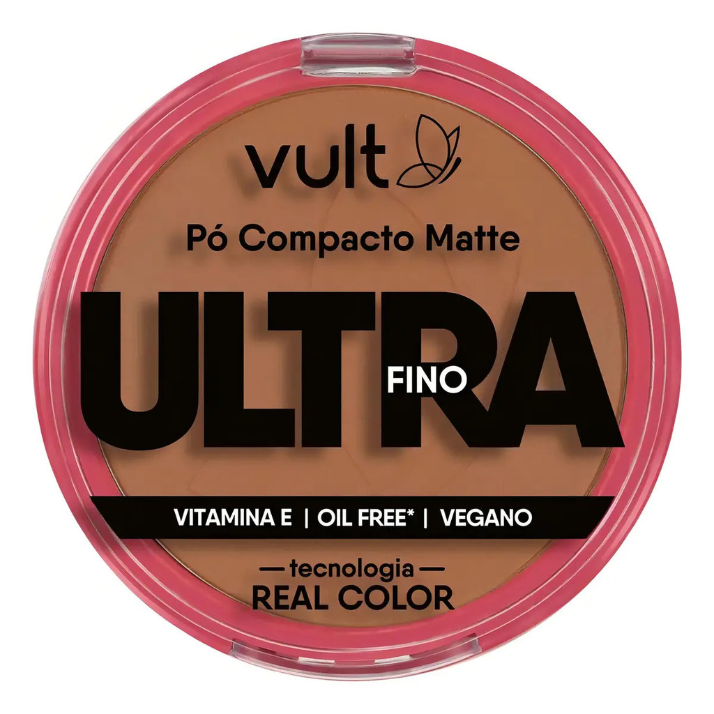 Pó Compacto Matte Vult Ultrafino V480 9g Vult Ultrafino Pó Compacto 649242