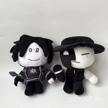 Brinquedos de Pelúcia Foraken Chance, Boneco de Algodão Macio Roblox, Brinquedo Artístico Two-Timer do Jogo