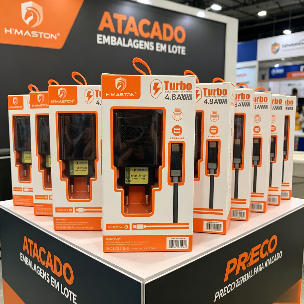 Atacado Kit 5/10/20 Pcs Carregador Turbo 4,8A LR-12 Com Cabo 2 Portas USB Carregador Rápido Para IPhone / Samsung / IPad