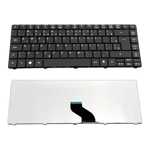 Teclado Para Notebook Acer Aspire 4741z 4741 4551 4552 4553 Preto Português Brasil