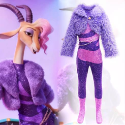 Conjunto De Roupas Para Bebês Meninas 2026 Nova Moda Fantasia Cosplay Traje Manga Longa 2 Peças Roupa Carnaval Terno De