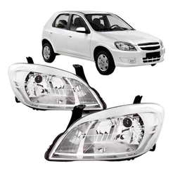 Par Farol Celta Prisma 2007 2008 2009 2010 A 2012 Cromado