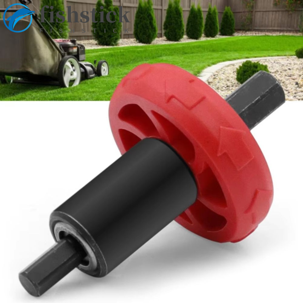 Motor De Arranque Universal Para Cortador De Grama FISHSTICKA , Material Durável Vermelho Preto Adaptável