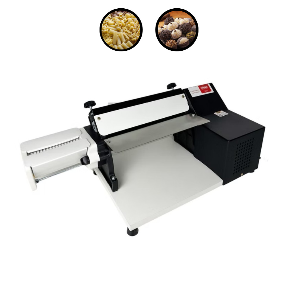 Laminador Massa Americana Preto 28cm 127V 220V c/ Talharim