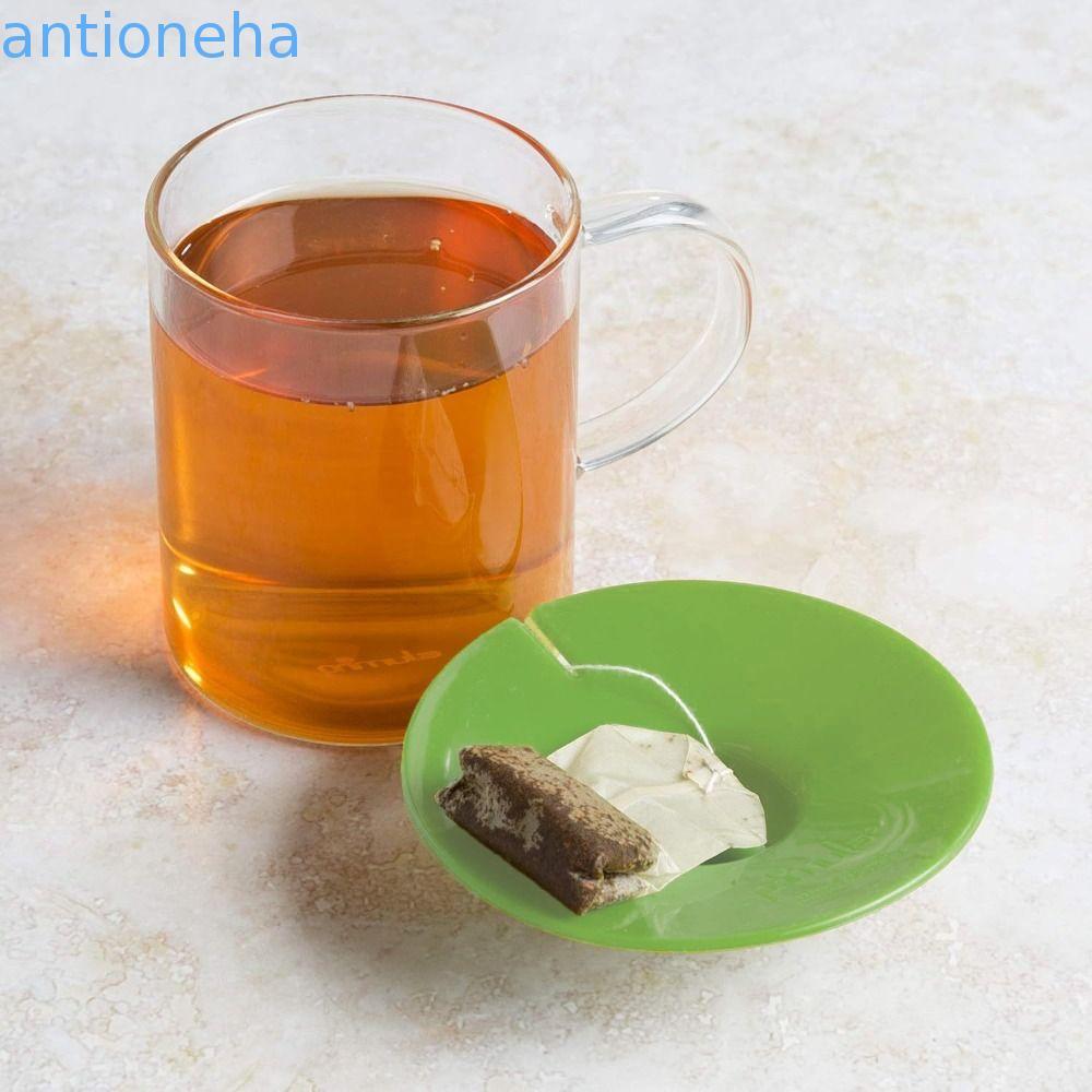 ANTIONEHA 2 Pcs Parceiro De Saquinhos De Chá , Com Tampa De Caneca De Silicone Alça , Espremedor 2 Em 1 Seguro Para Máqu
