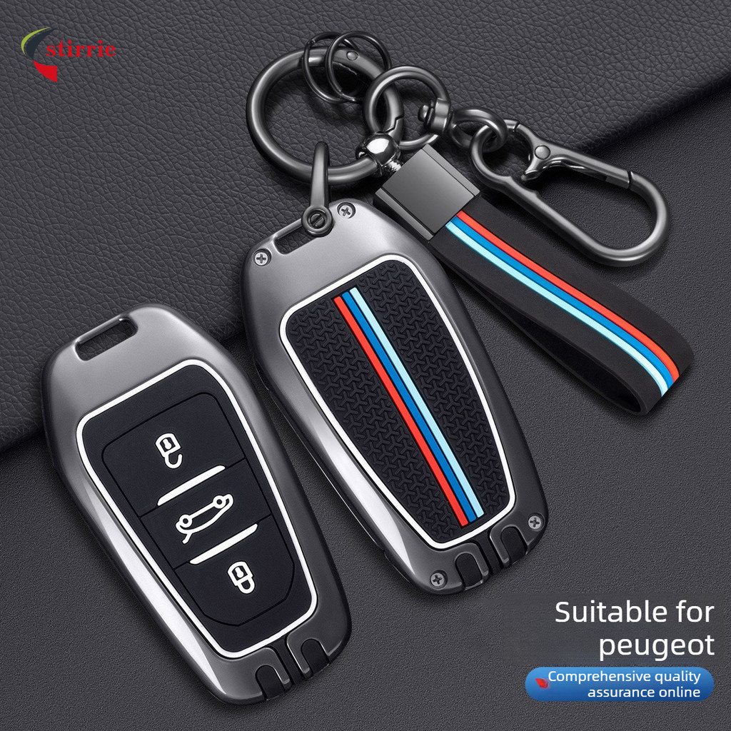 Capa Mental Para Chave De Carro , Fob Peugeot 208 301 306 308 307 408 508 2008 3008 408s 5008 Citroen C4 C4L c6 C3-XR DS