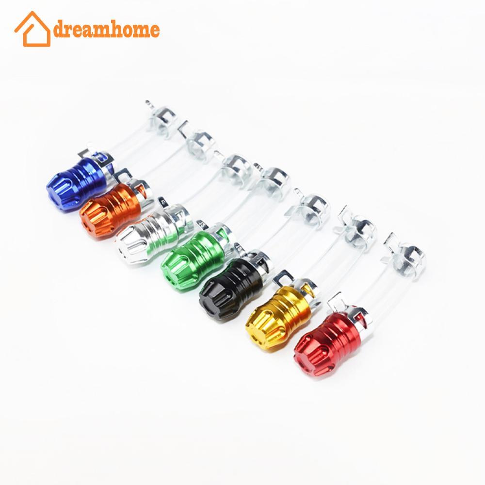 DREAMHOME Universal Alumínio Motocicleta Filtro De Ar Dreno Plug Respiro Tampa Para Tanque Combustível Ventilação Mangue