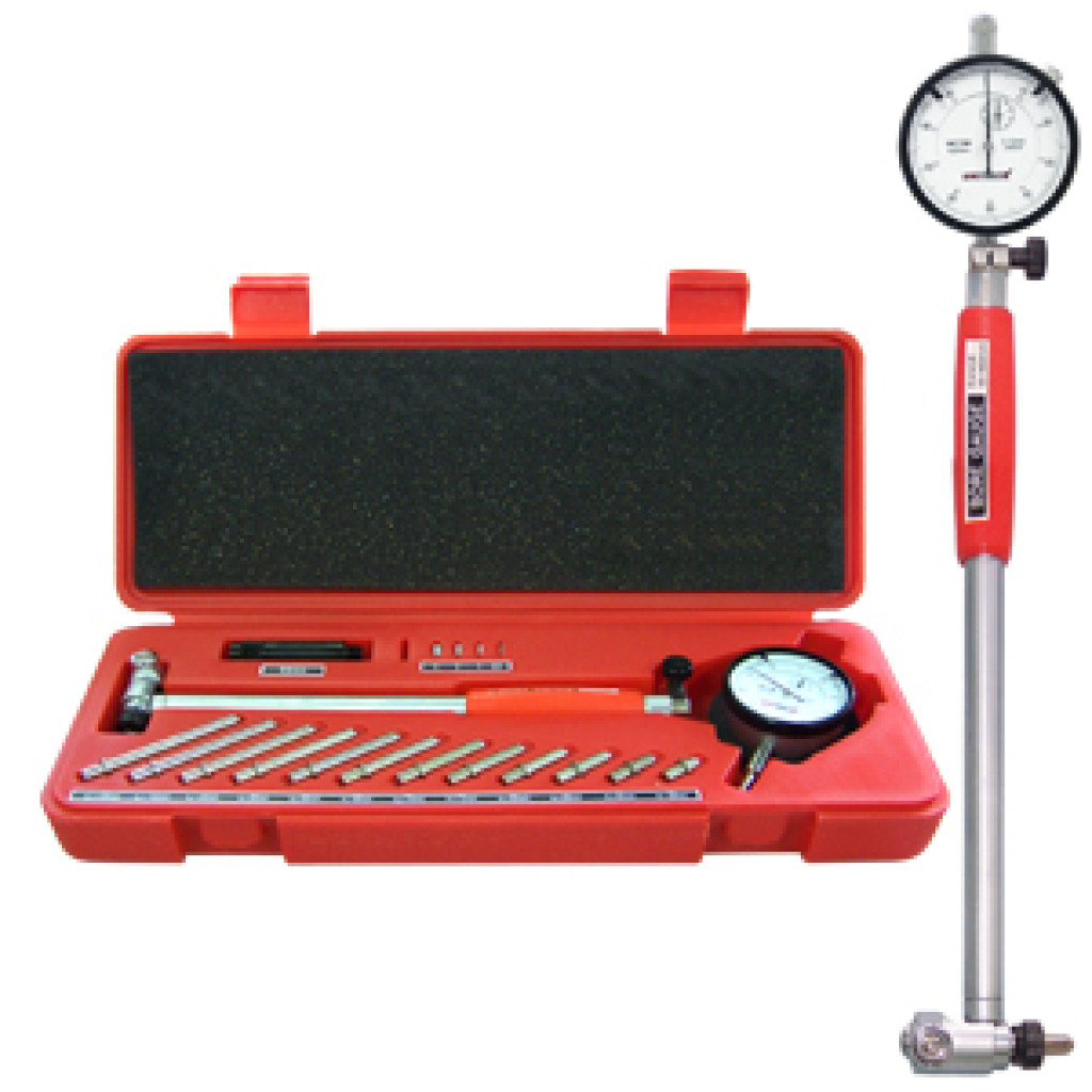 Comparador de diâmetro interno King Tools 160-250mm x 0,01mm - 510.012 com certificado de calibração