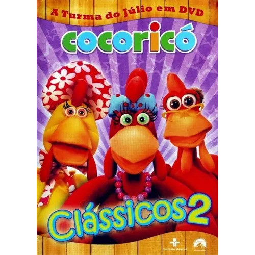 Cocorico Classicos 2 Turma Do Julio Dvd Original Lacrado
