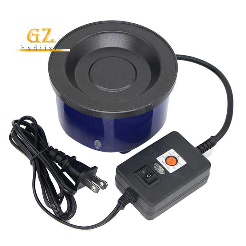 [gzhxdiizi1] Frigideira De Cola Para Artesanato , Pote Elétrico Com Controle De Temperatura Ajustável Bastões Pellets Pl