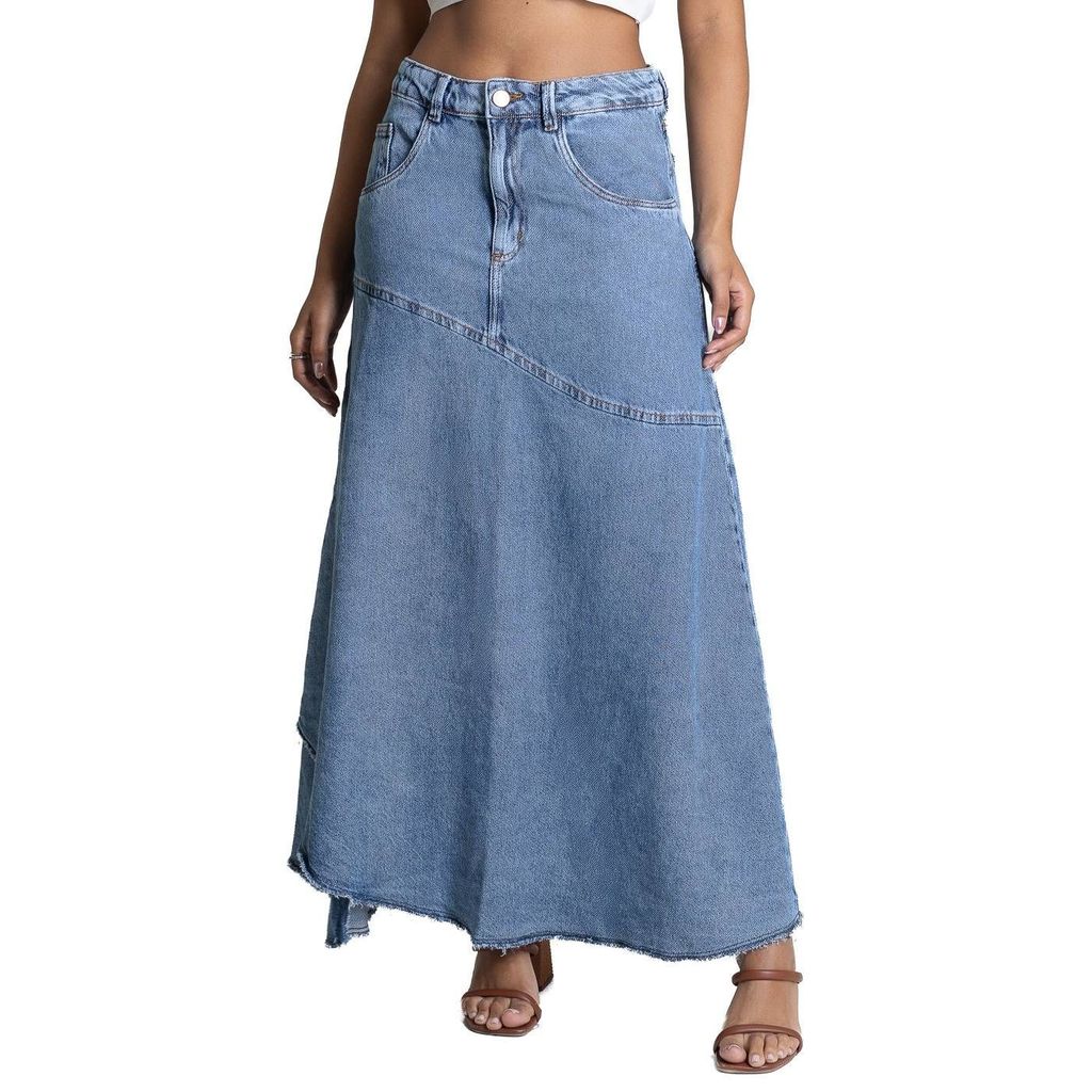 Saia Jeans Sawary Midi - 282696