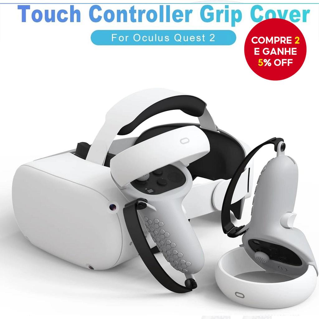 Capa De Aperto Do Controlador VR Para Oculus Meta Quest 2 Acessórios Protetor De Toque