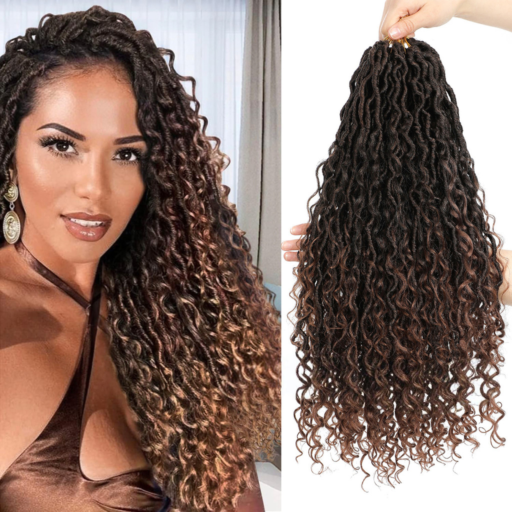 Crochet braids cacheado afro Cabelo french curl cache afro Aplique cache afro orgânico Europeu americano concubina fibra