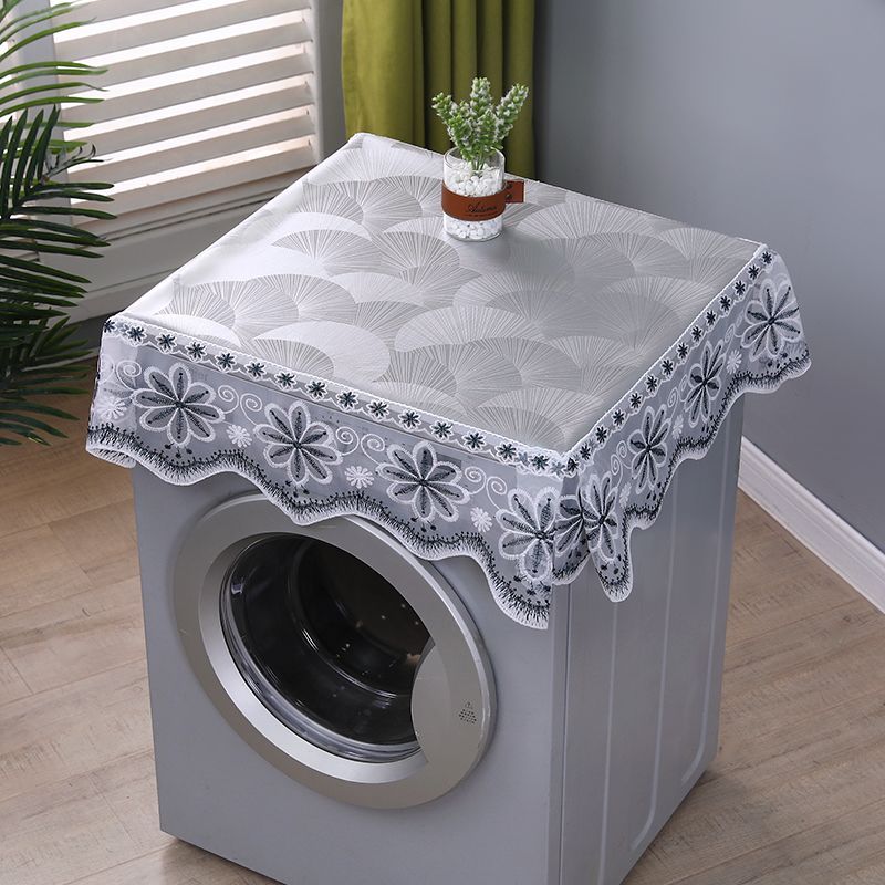 Máquina de lavar roupa automática à prova dwaterproof água capa descartável rendas poeira protetor solar tambor Haier ca