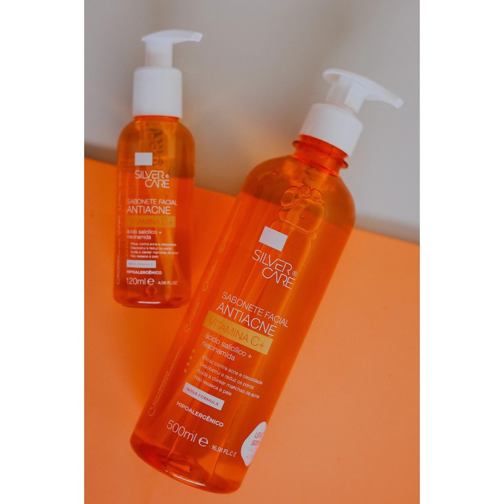 Sabonete Facial Antiacne Silver Care