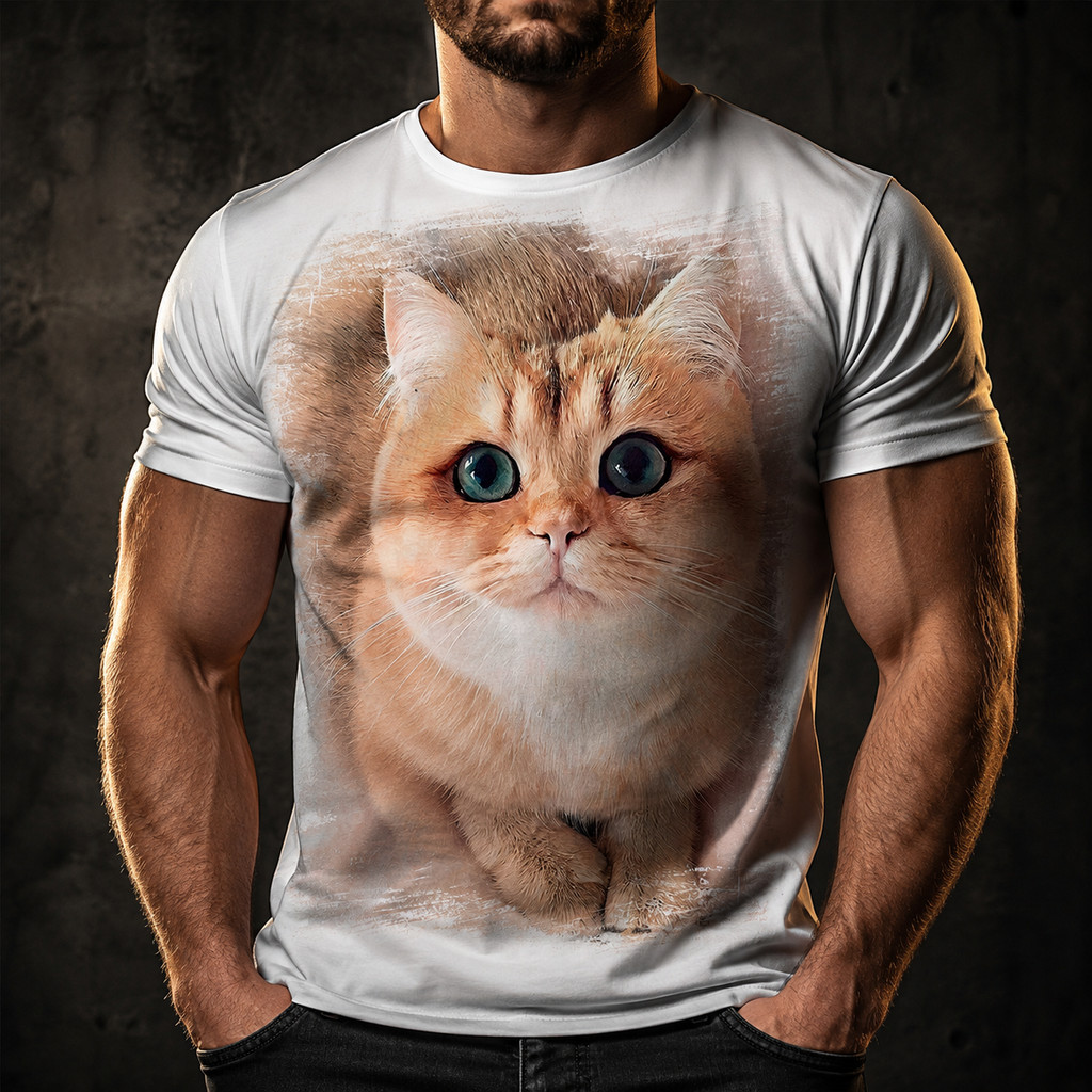 Camisa Camiseta Cat Gato Felino Miau 201